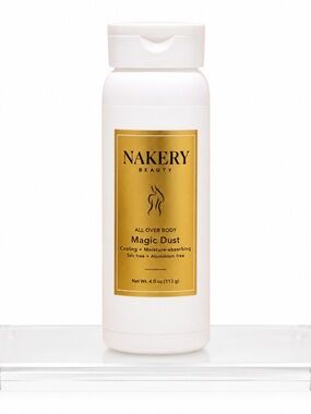 Nakery Beauty Magic Dust All Over Body Powder - White & Gold